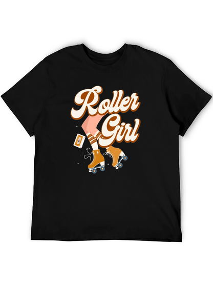 Retro Roller Girl T-Shirt