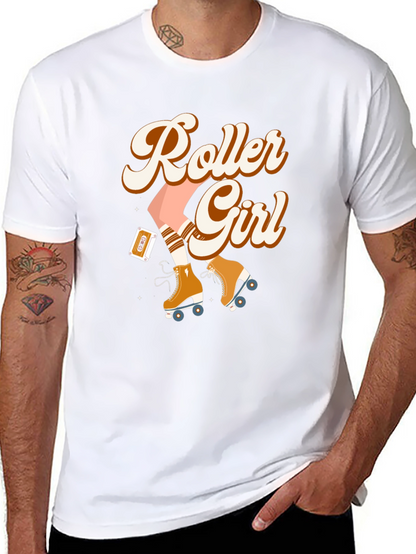Retro Roller Girl T-Shirt