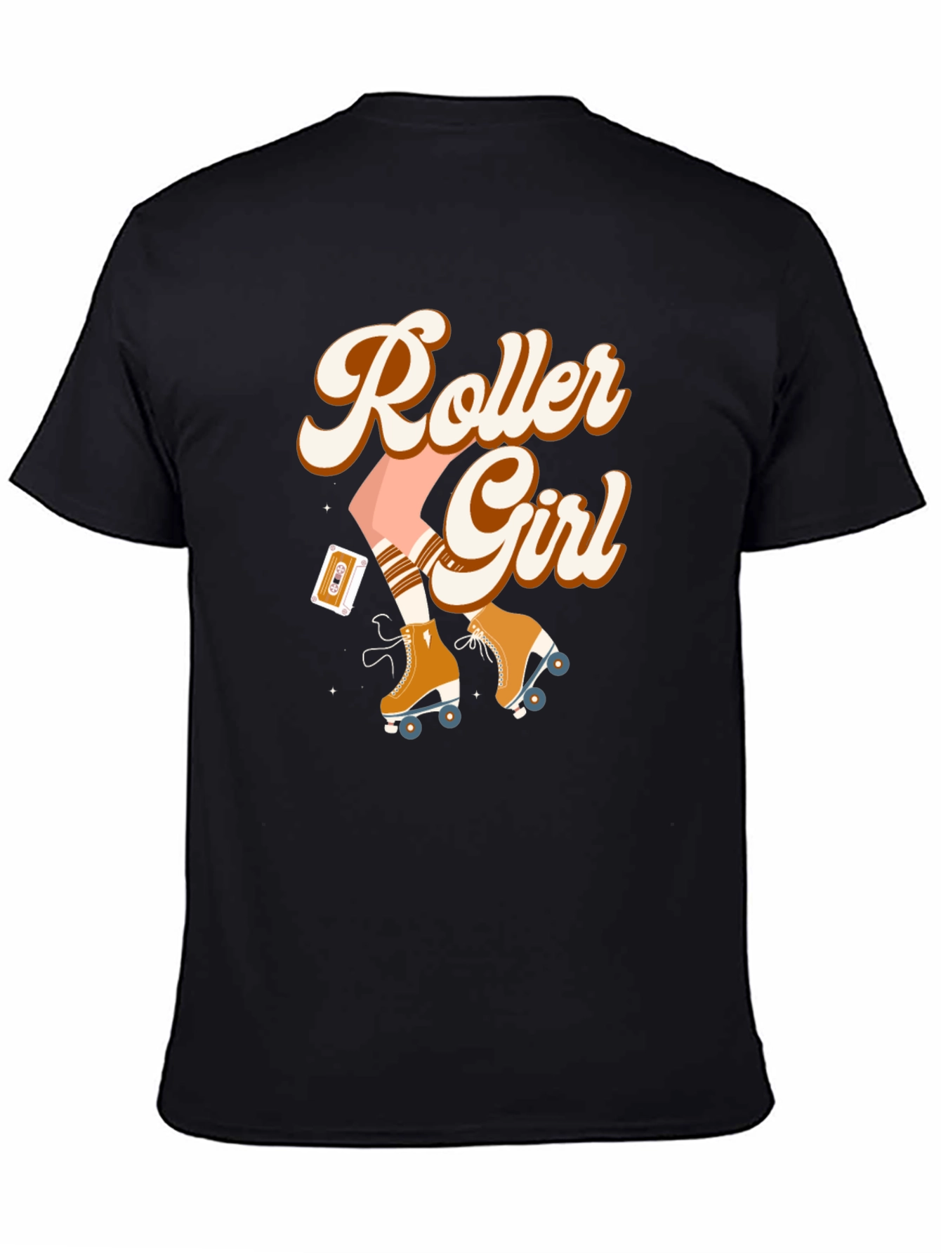 Retro Roller Girl T-Shirt