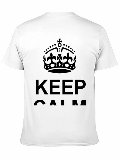 Keep Calm Graphic Tee - Stylish Comfort