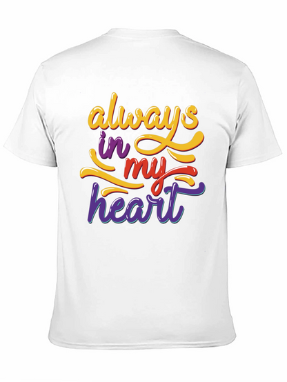 Always In My Heart Graphic Tee - Black