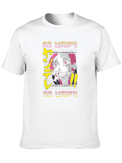 No Waifu Yandere Anime Graphic Tee