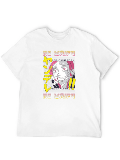 No Waifu Yandere Anime Graphic Tee