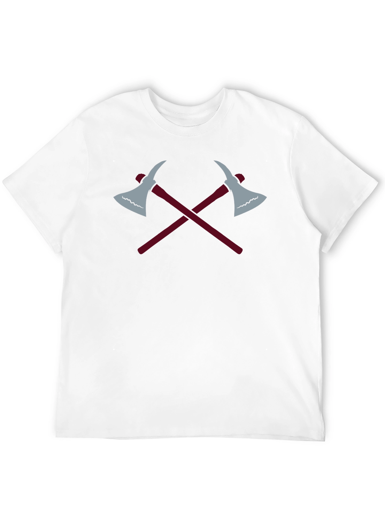 Crossed Axes Graphic Tee - Black