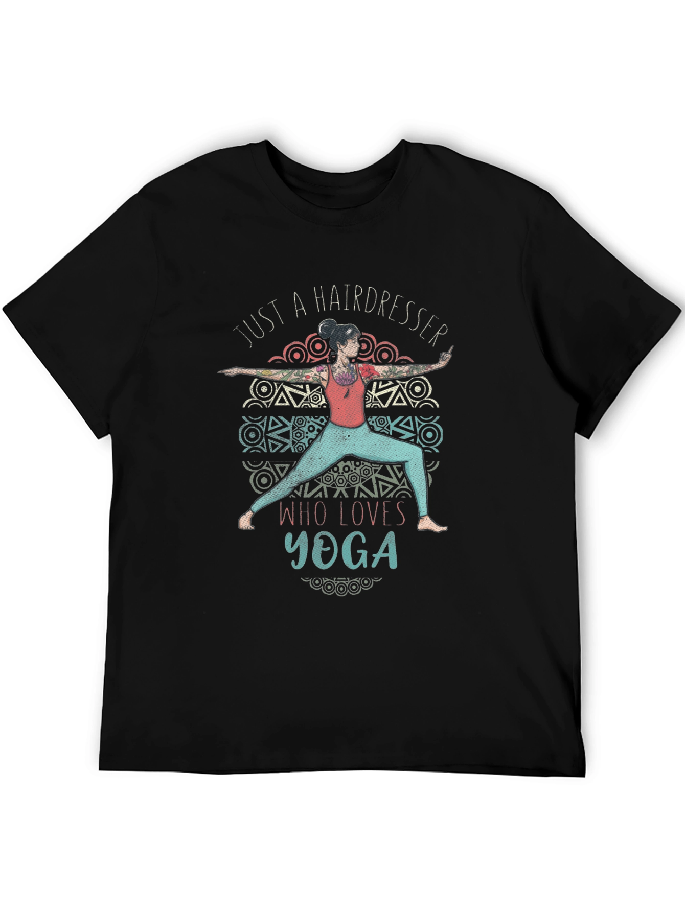 Hairdresser Yoga Lover T-Shirt