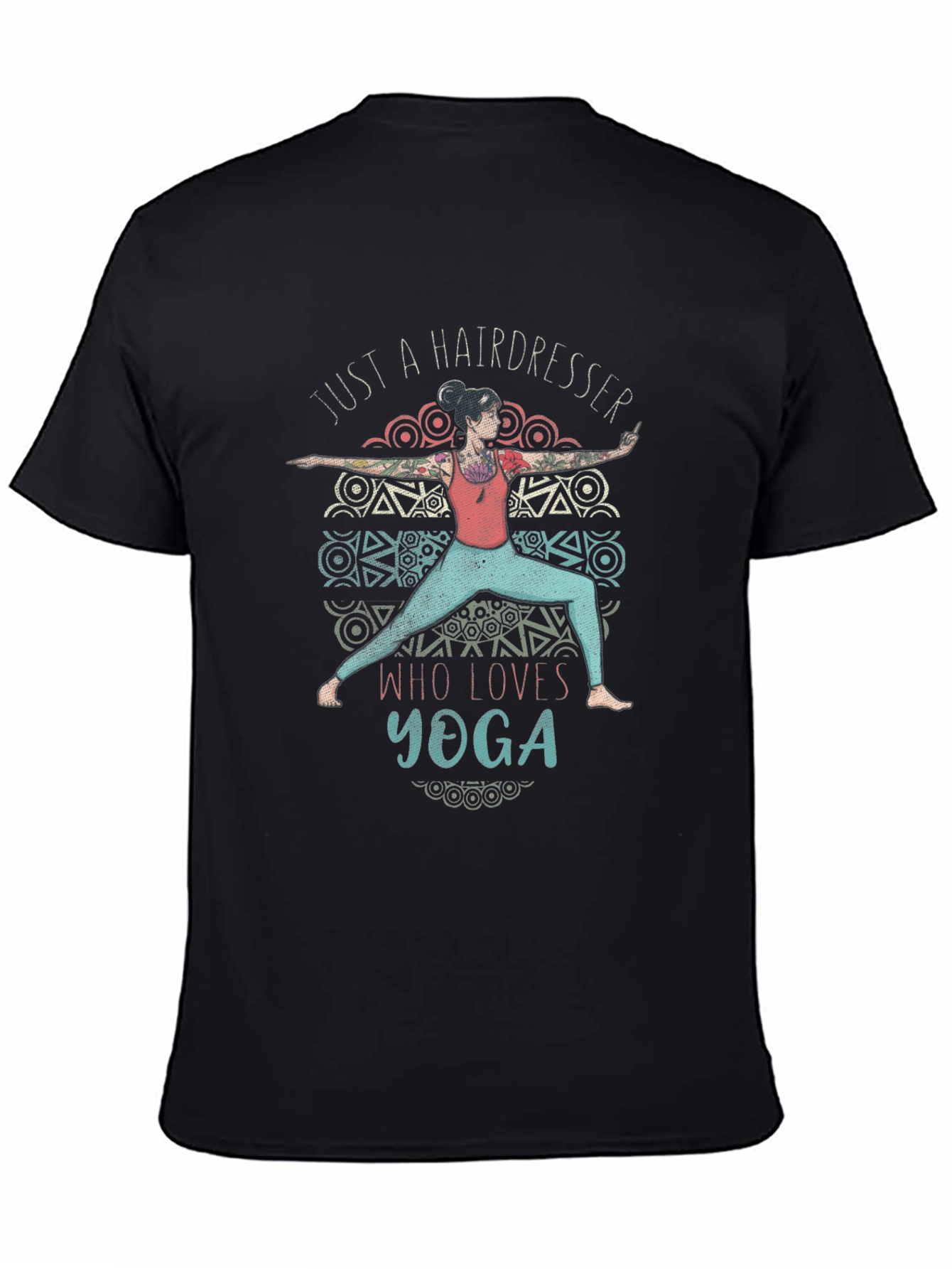 Hairdresser Yoga Lover T-Shirt