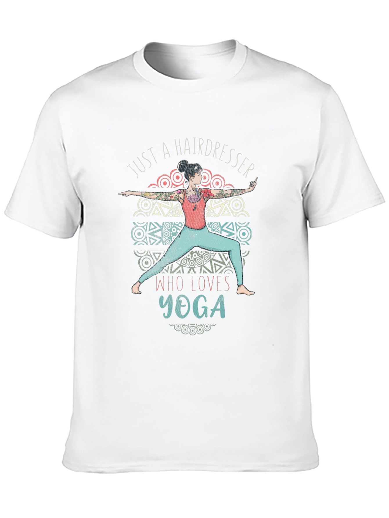 Hairdresser Yoga Lover T-Shirt