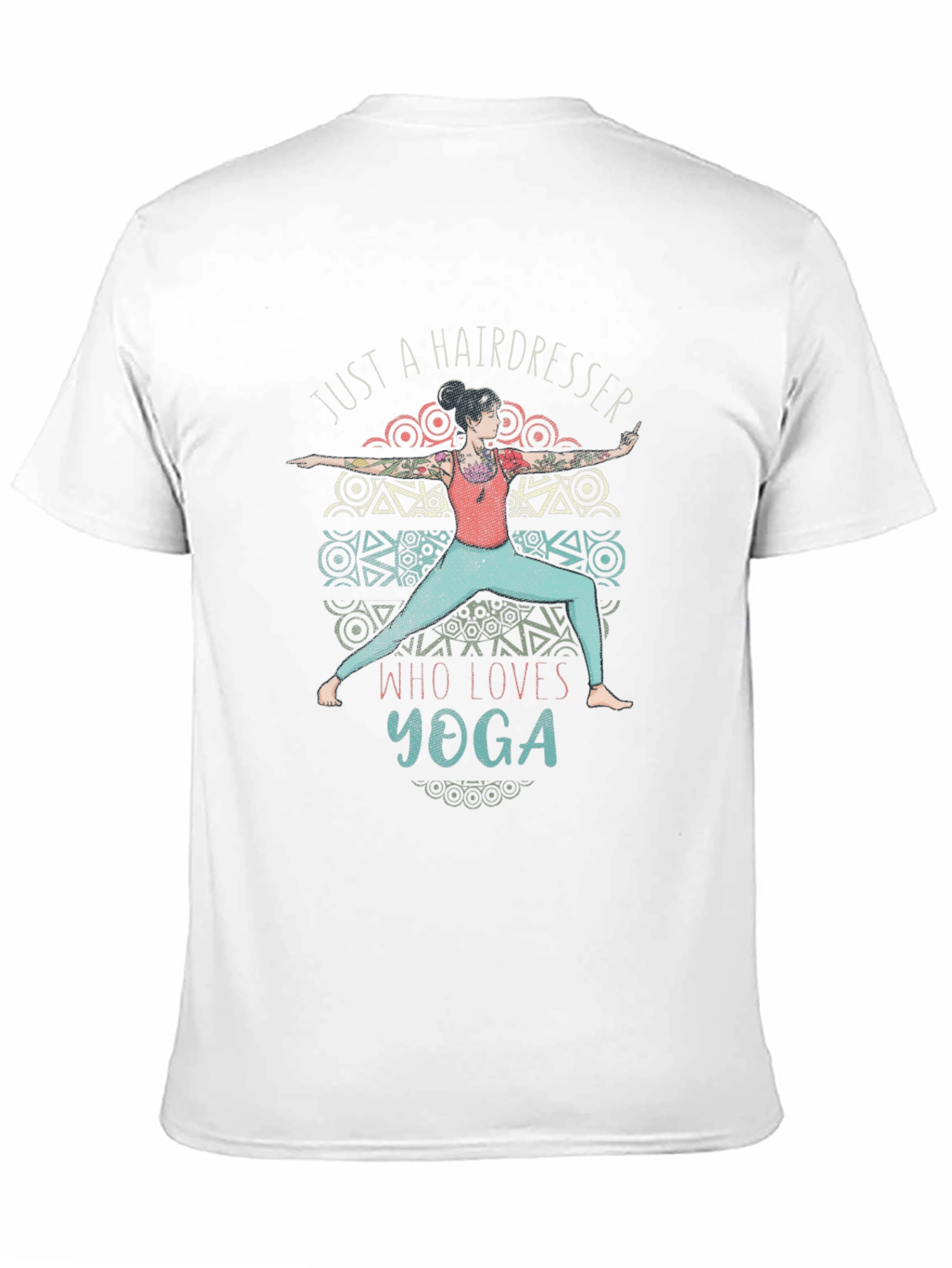 Hairdresser Yoga Lover T-Shirt