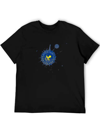 Made in Europe Pacifier T-Shirt - Black Cotton Tee
