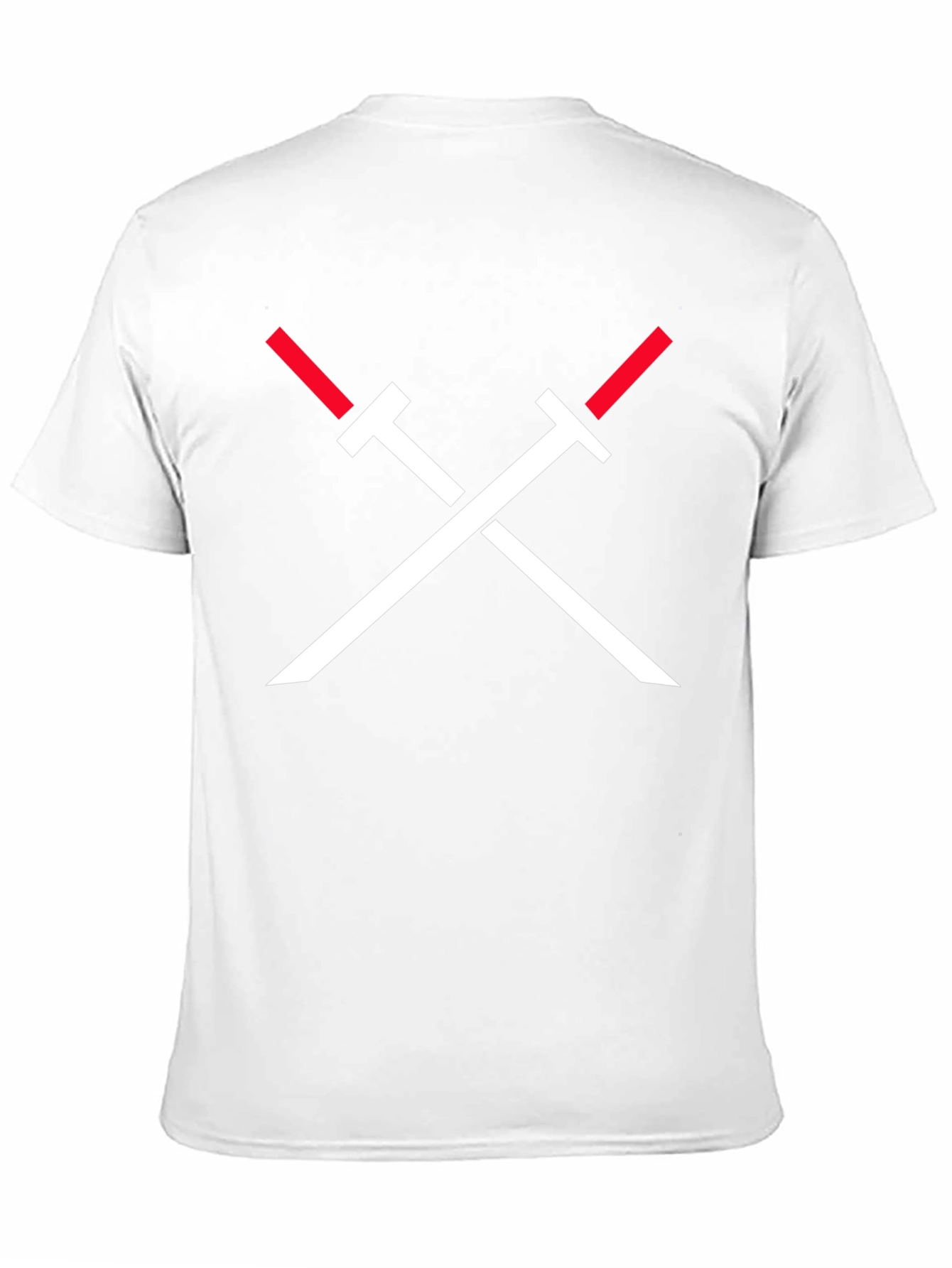 Crossed Swords Graphic Tee - Black