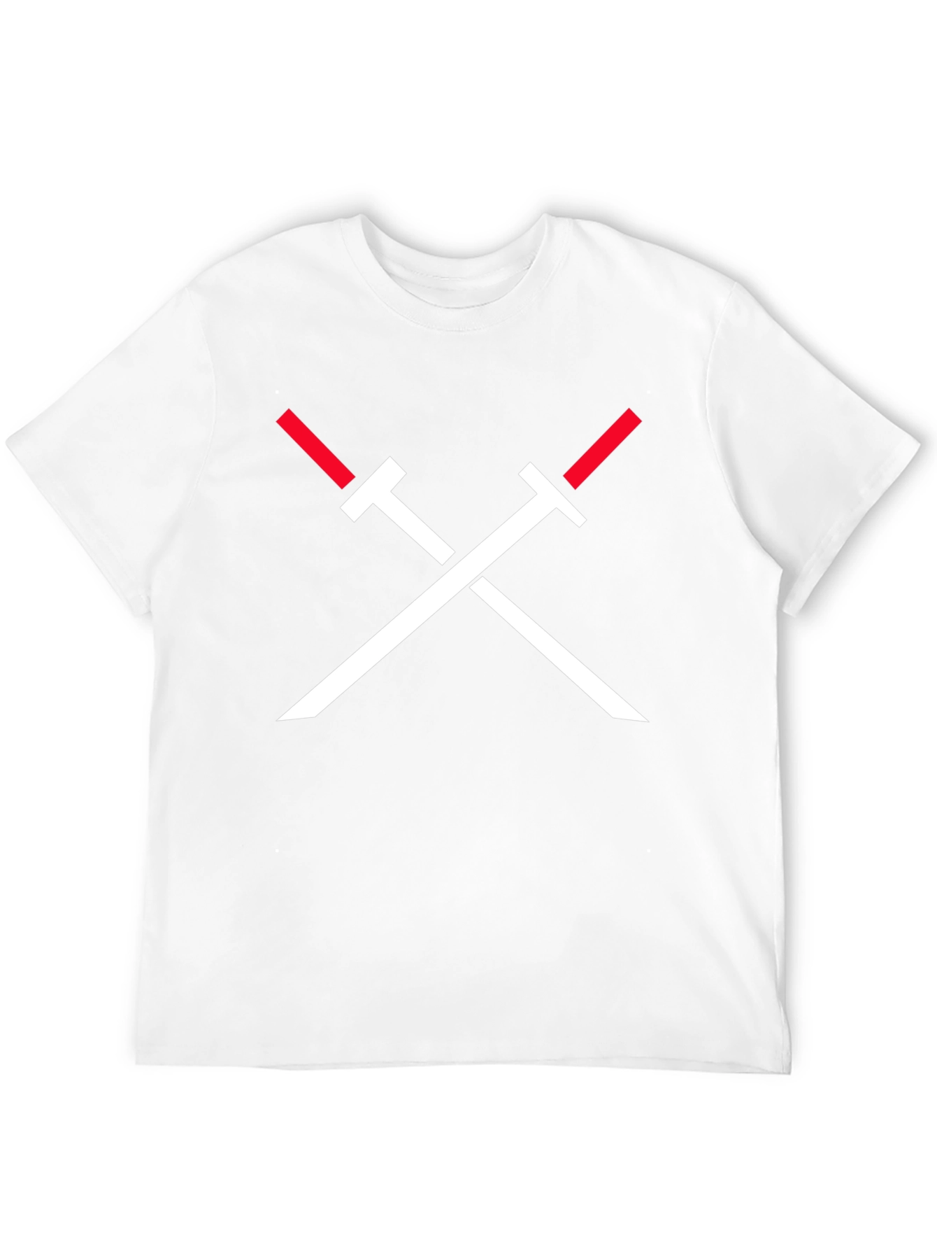 Crossed Swords Graphic Tee - Black