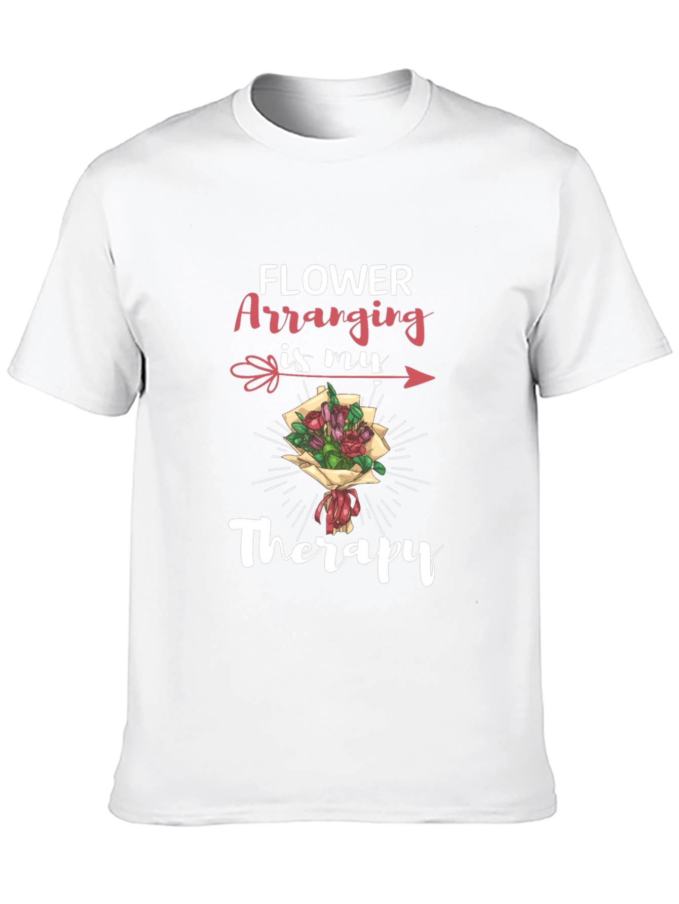 Flower Arranging Therapy T-Shirt