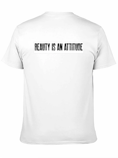 Beauty is an Attitude Black T-Shirt