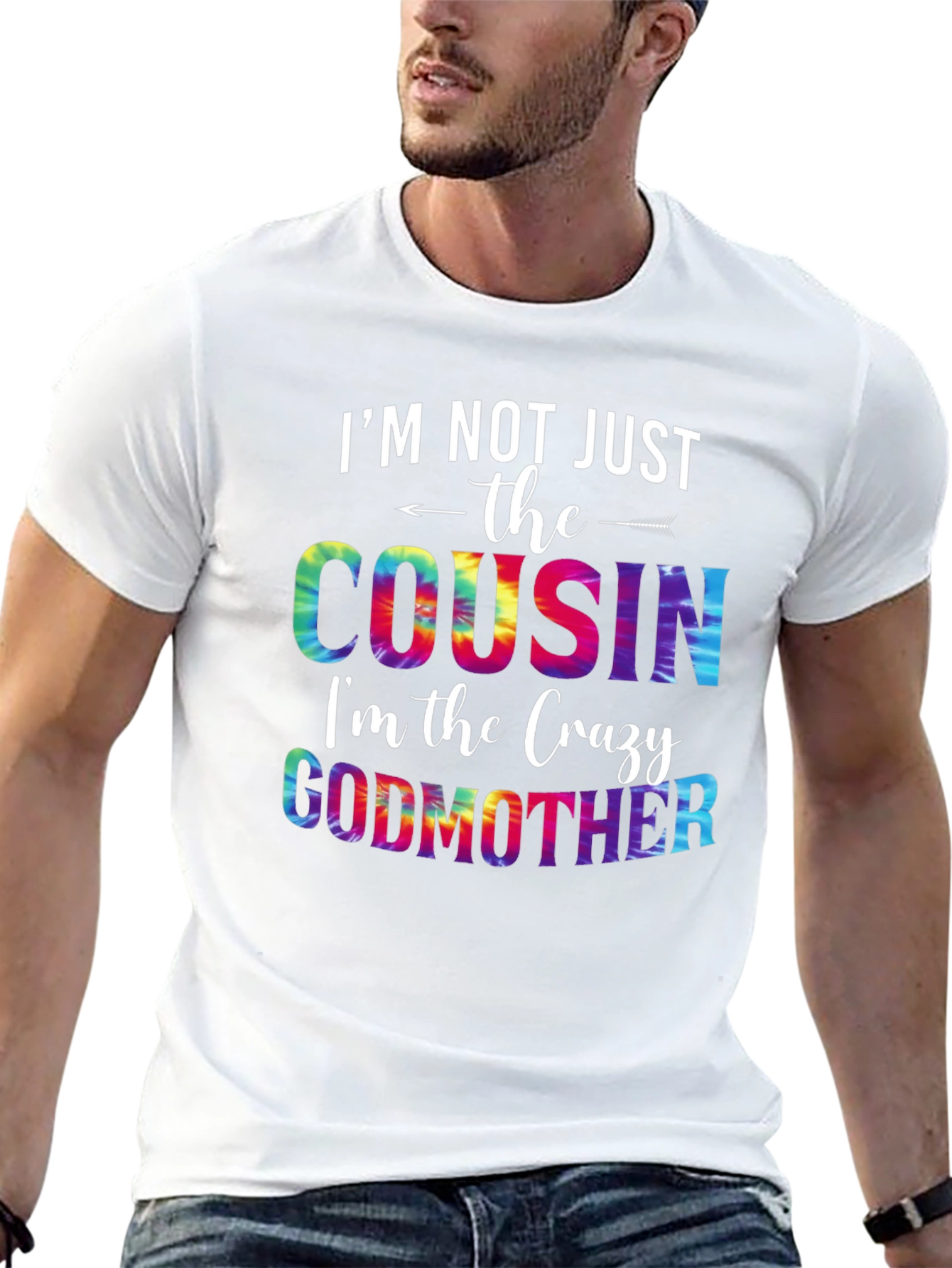 Crazy Godmother Tie-Dye Graphic T-Shirt