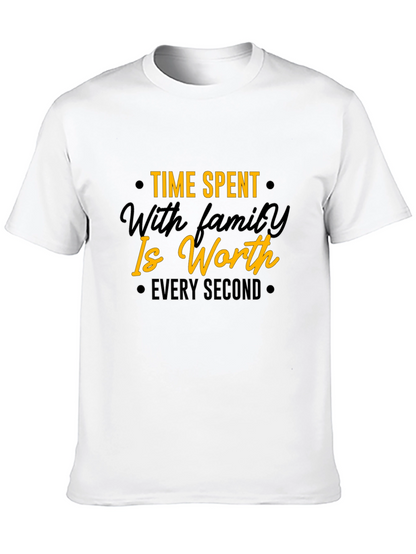 Family Time Value Black T-Shirt