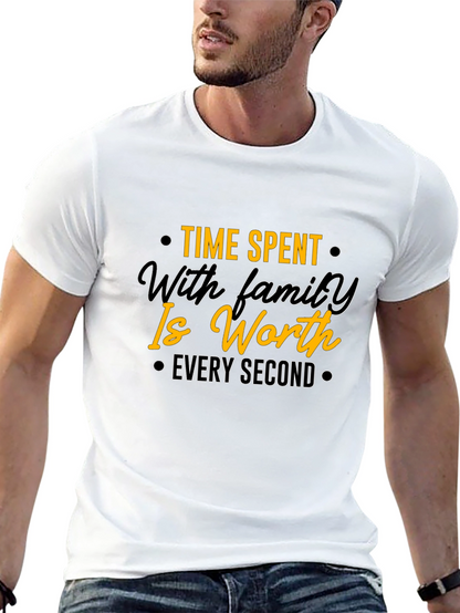 Family Time Value Black T-Shirt