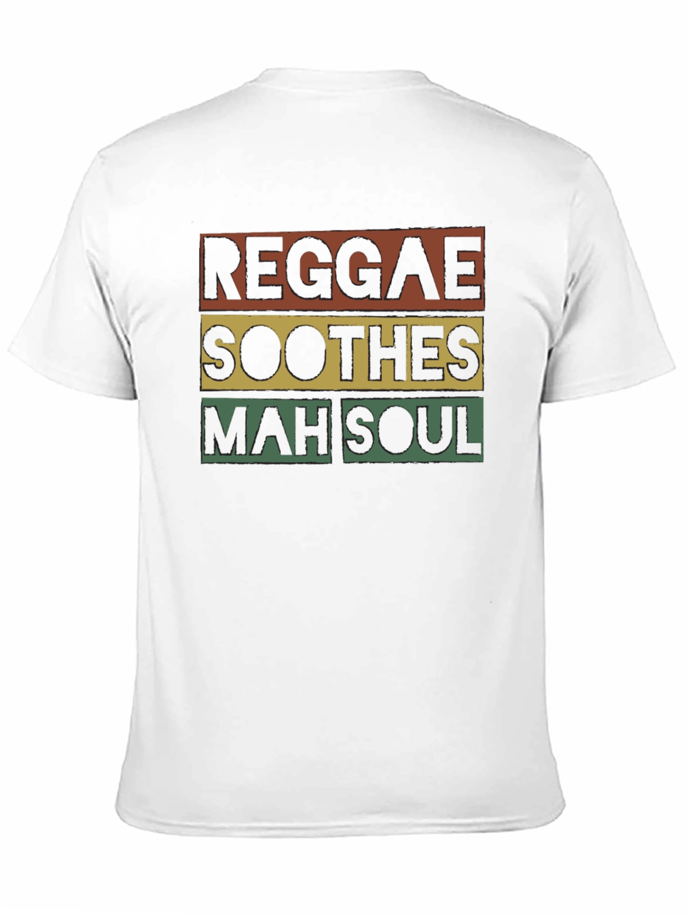 Reggae Soothes Soul T-Shirt - Black Graphic Tee