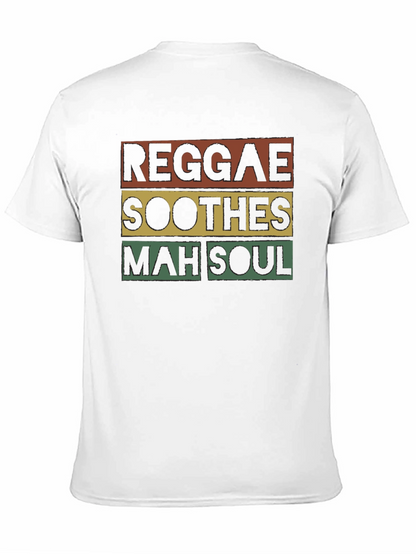 Reggae Soothes Soul T-Shirt - Black Graphic Tee