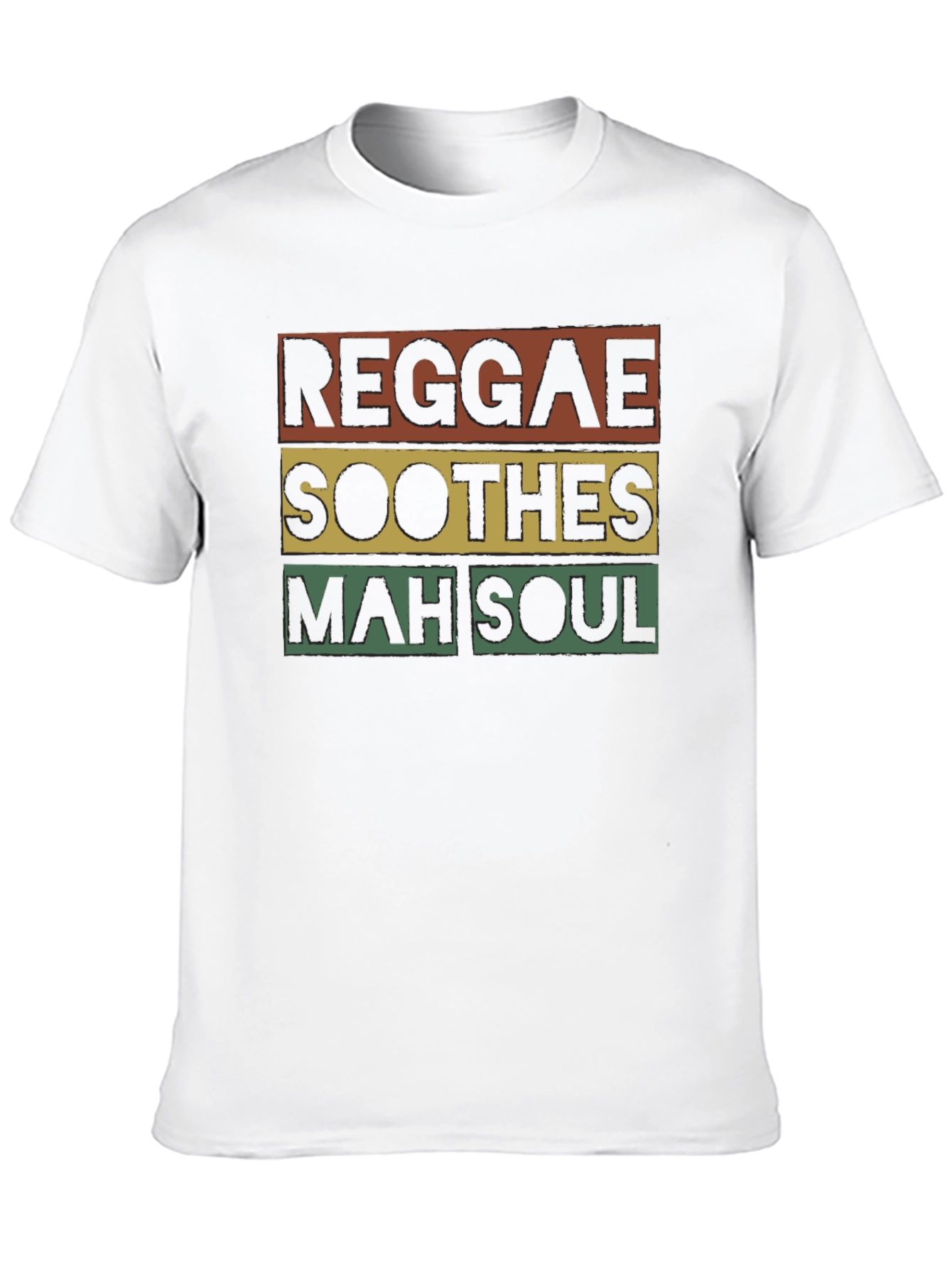 Reggae Soothes Soul T-Shirt - Black Graphic Tee