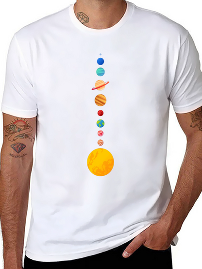 Solar System Planets Graphic Tee
