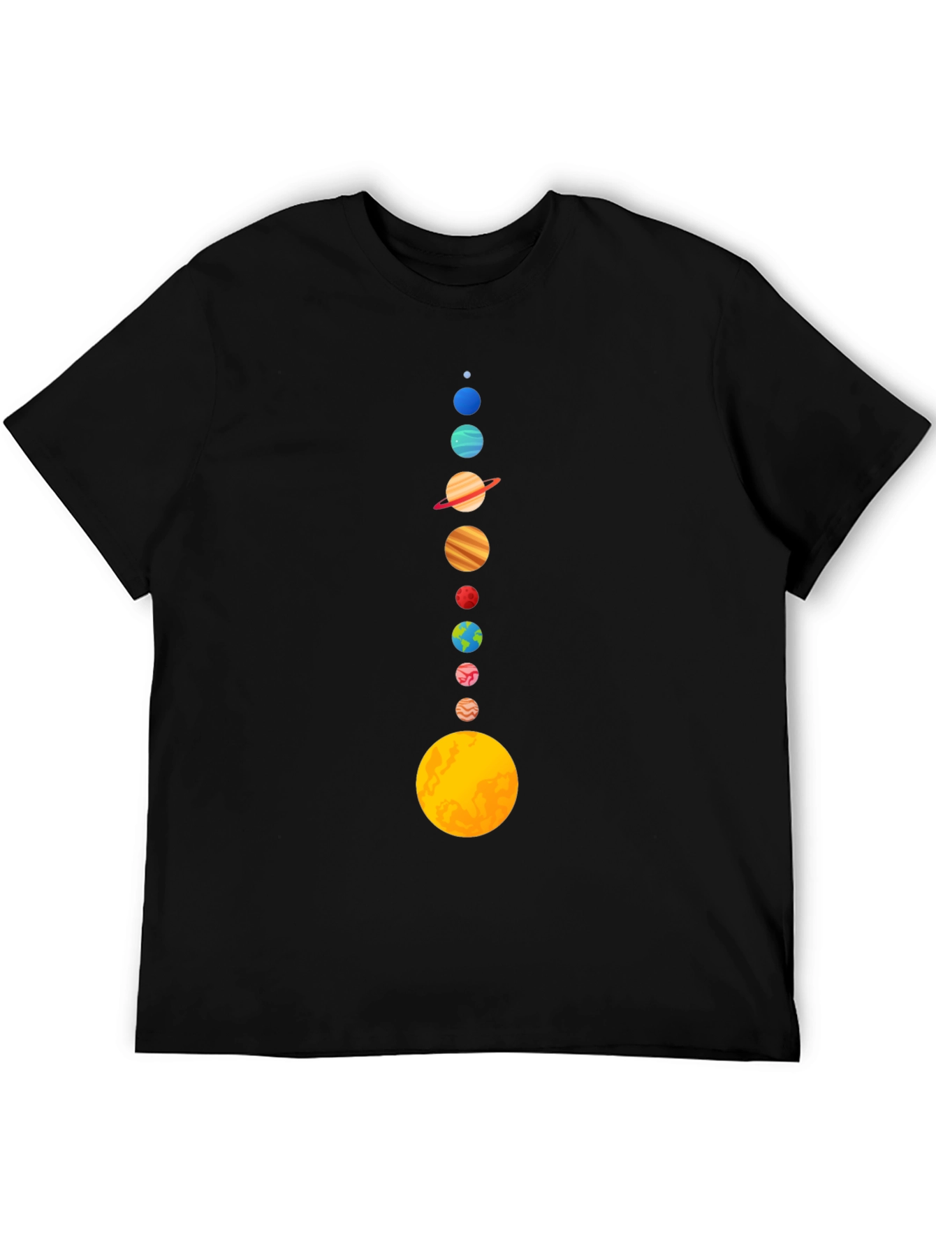Solar System Planets Graphic Tee