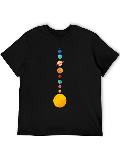 Solar System Planets Graphic Tee
