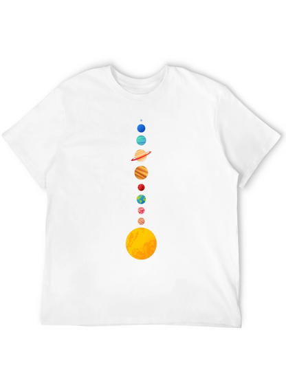 Solar System Planets Graphic Tee