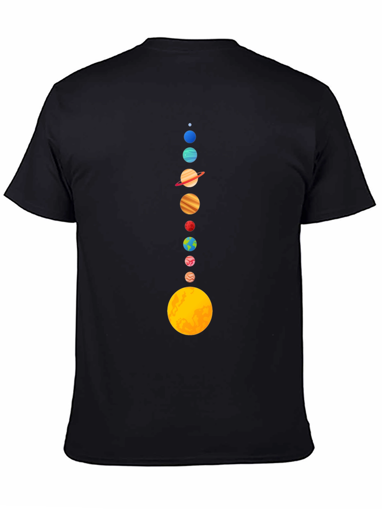 Solar System Planets Graphic Tee