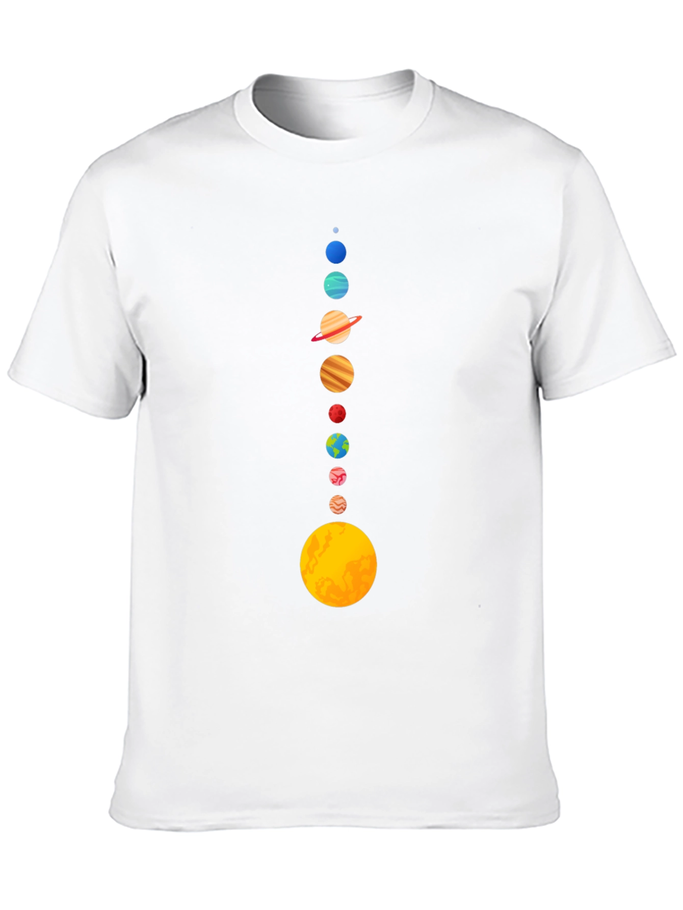 Solar System Planets Graphic Tee