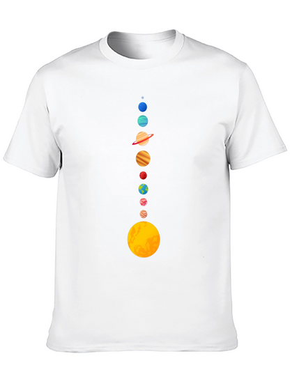 Solar System Planets Graphic Tee