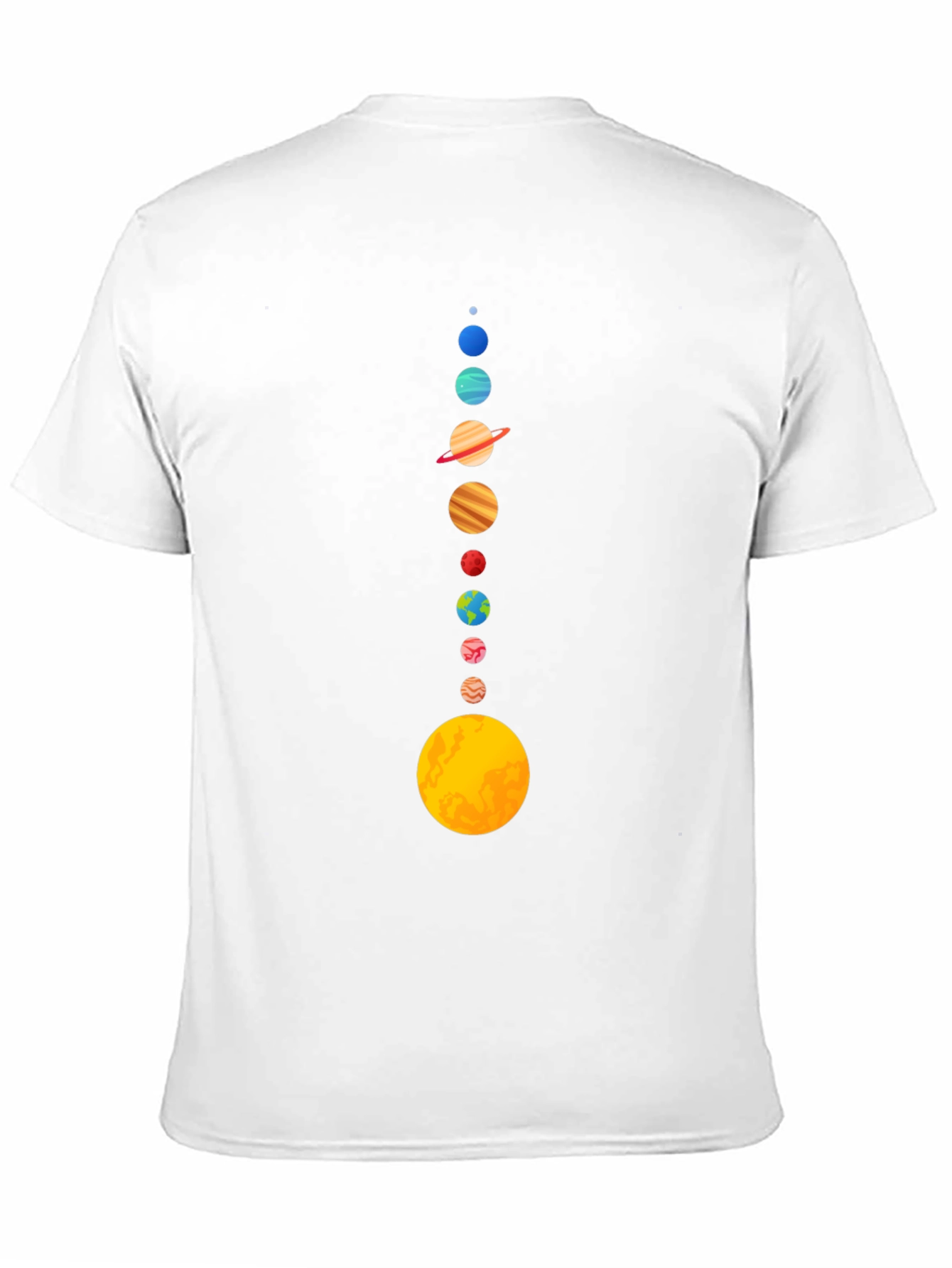 Solar System Planets Graphic Tee