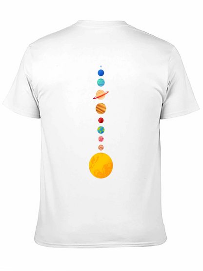 Solar System Planets Graphic Tee