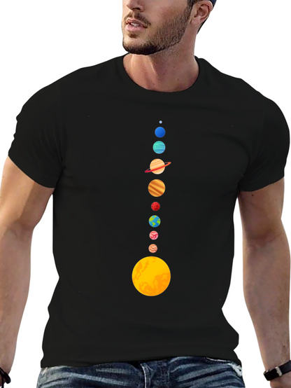 Solar System Planets Graphic Tee