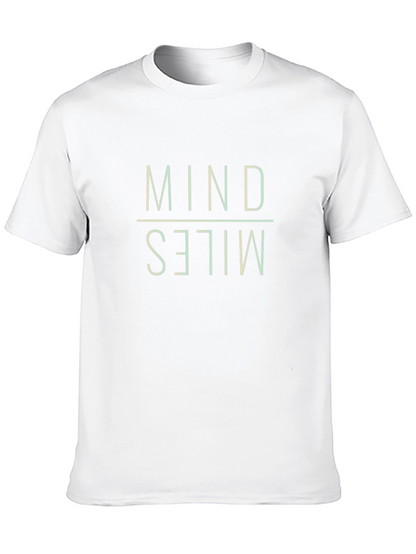 Mind Over Miles Graphic Tee - Black
