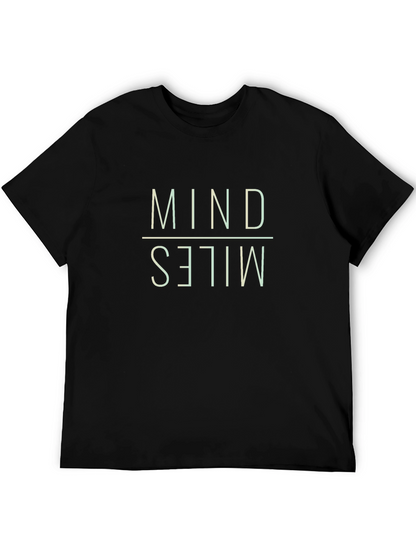 Mind Over Miles Graphic Tee - Black