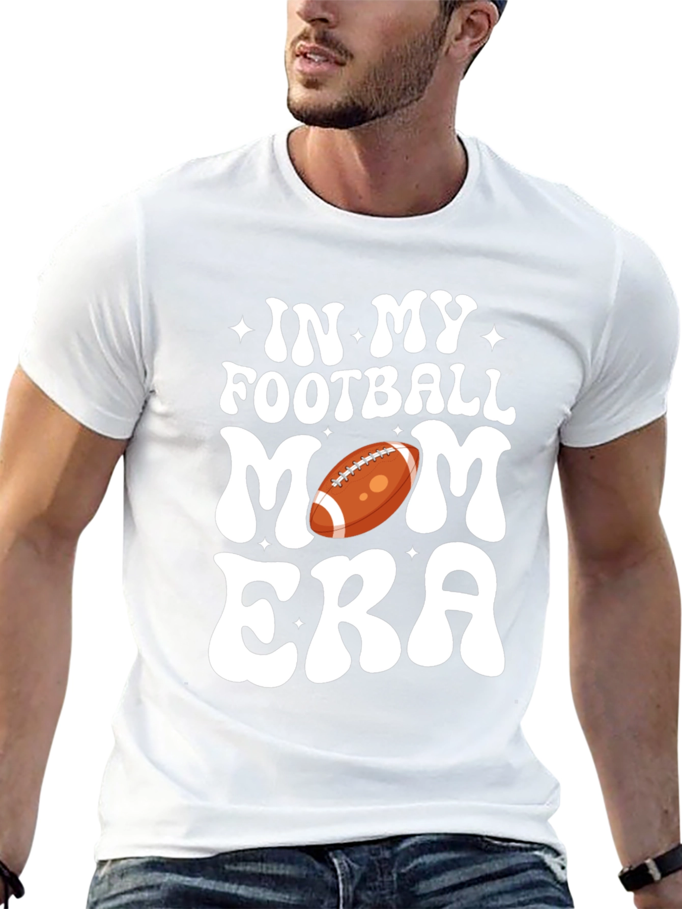 Football Mom Era Graphic Tee