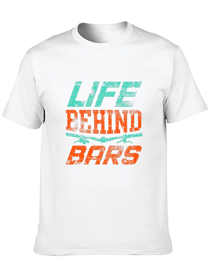 Life Behind Bars Black Graphic Tee