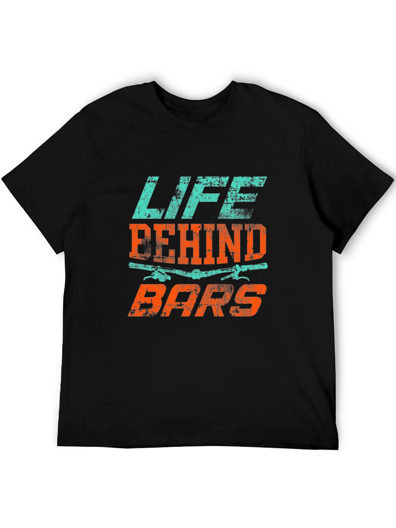 Life Behind Bars Black Graphic Tee