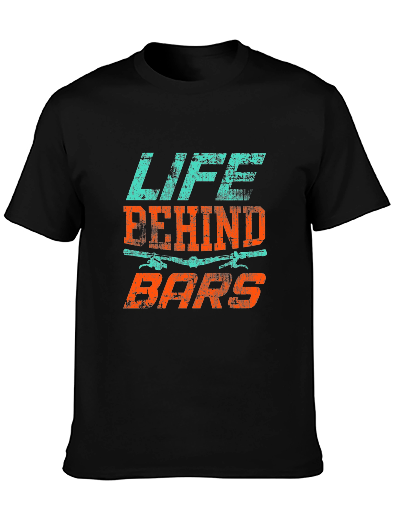 Life Behind Bars Black Graphic Tee