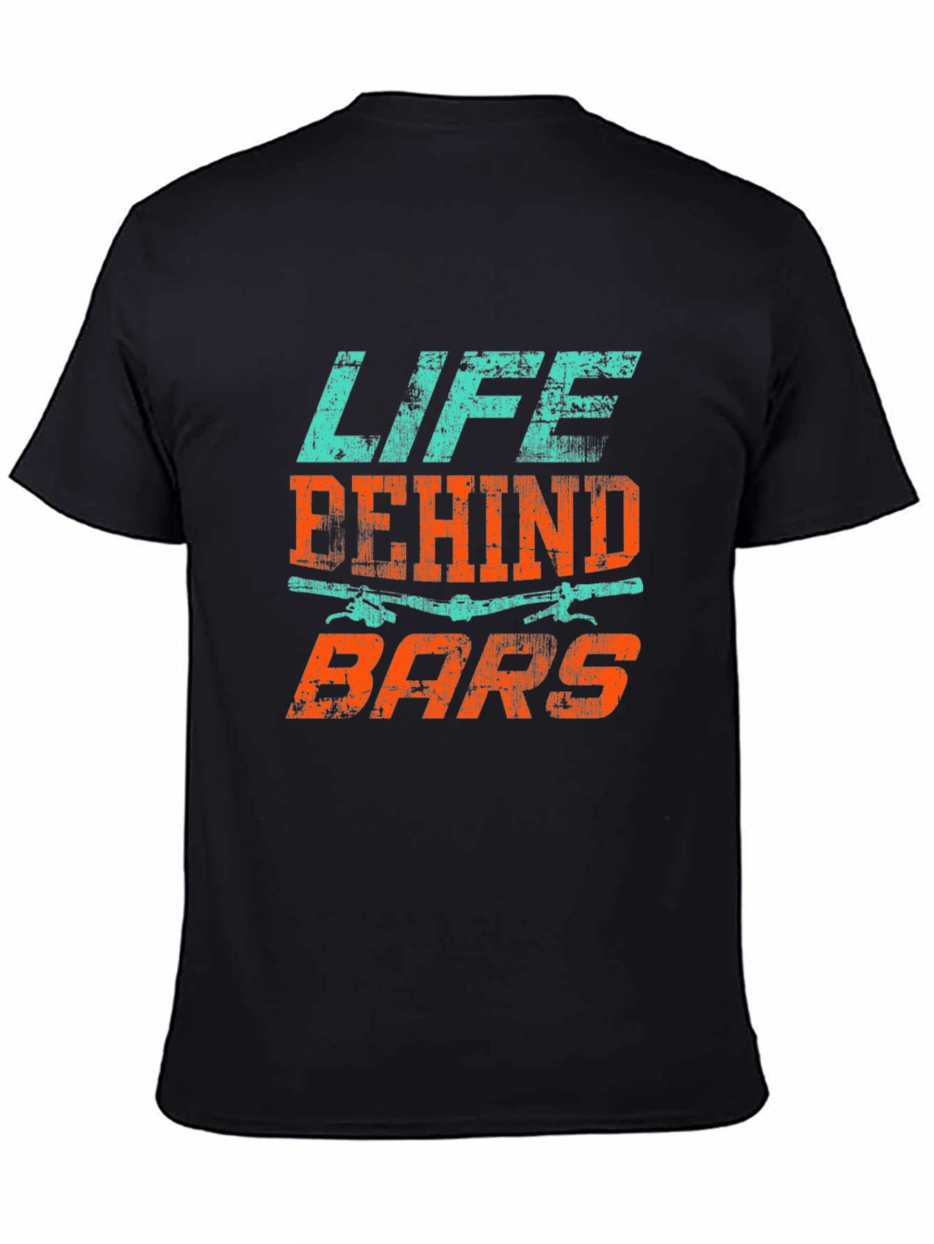 Life Behind Bars Black Graphic Tee