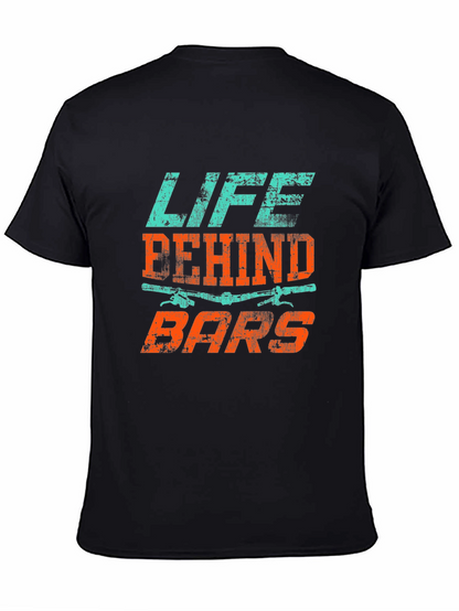 Life Behind Bars Black Graphic Tee