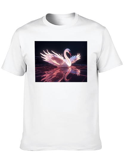 Swan Reflection Graphic Tee