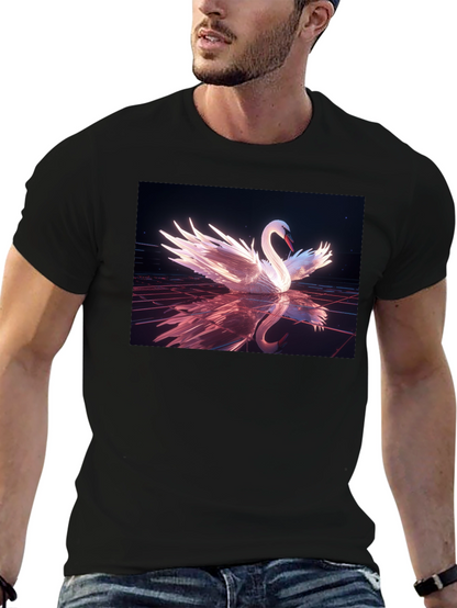 Swan Reflection Graphic Tee