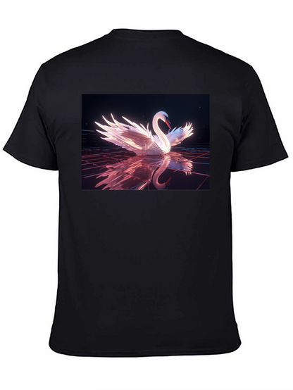 Swan Reflection Graphic Tee