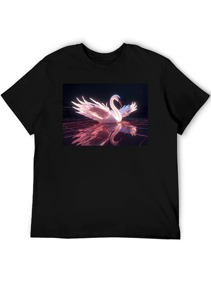 Swan Reflection Graphic Tee