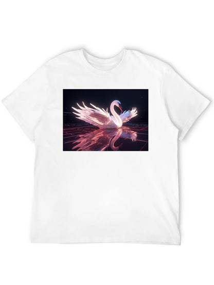 Swan Reflection Graphic Tee