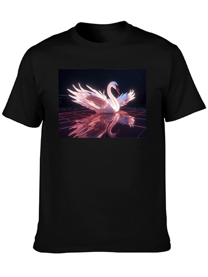 Swan Reflection Graphic Tee