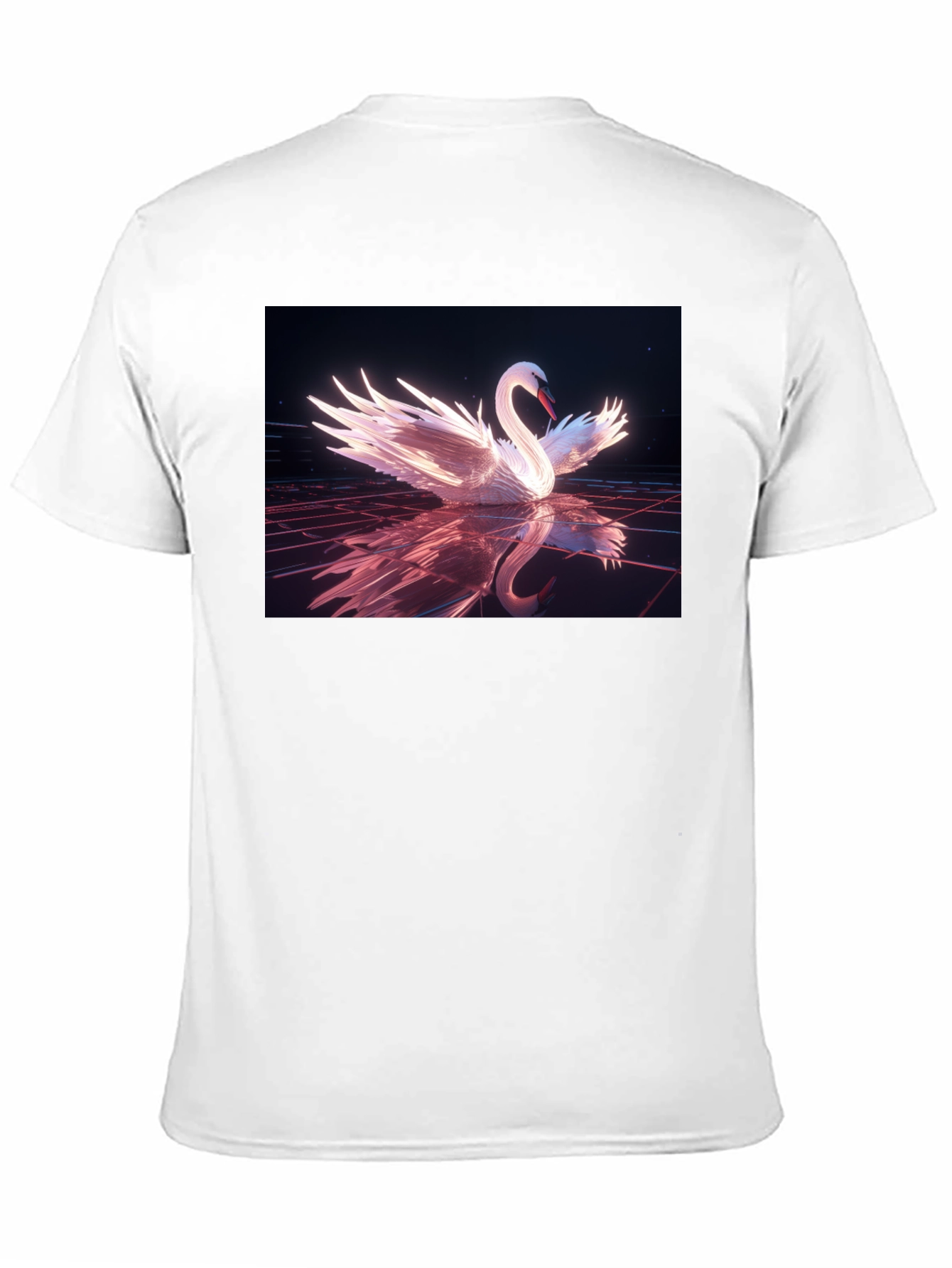 Swan Reflection Graphic Tee