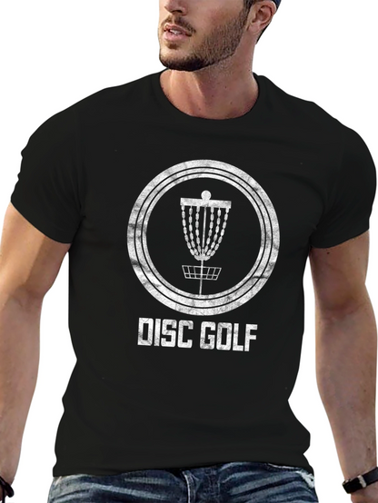 Disc Golf Graphic Tee - Black