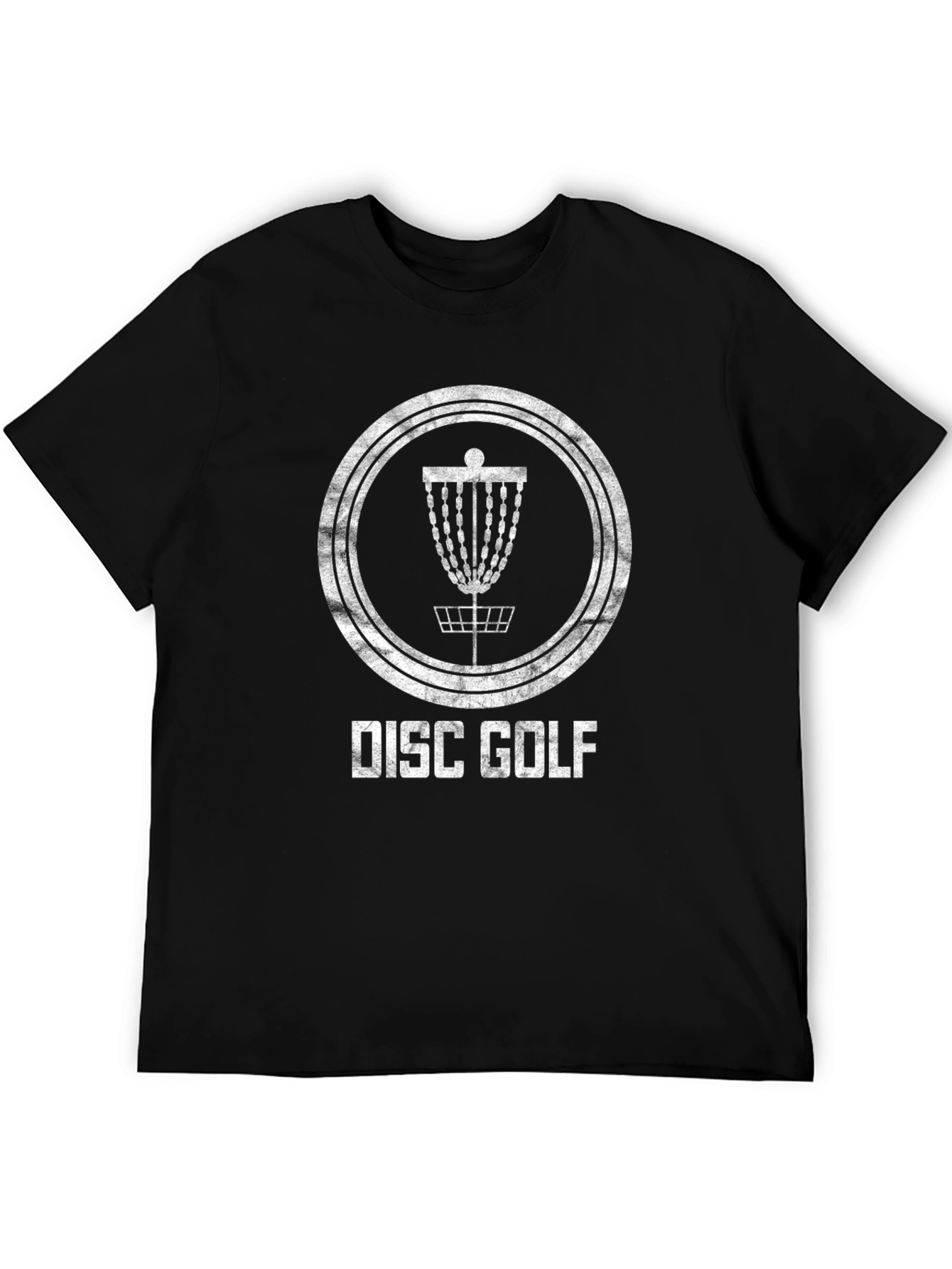 Disc Golf Graphic Tee - Black